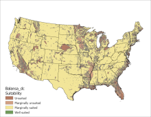 Balansa Drainage US Map