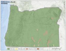 Subterranean Clover Salinity Dry Oregon Map